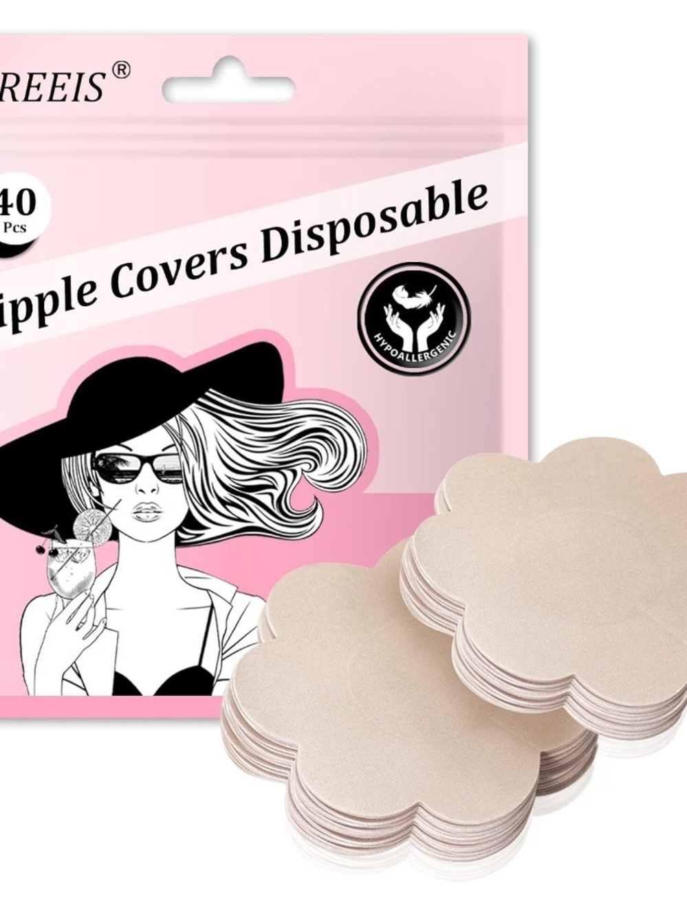 YREEIS Invisible No-Show Nipple Covers